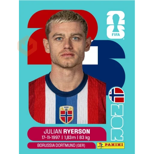 Stickers del Mundial 2026 Noruega 🇳🇴 sticker 20