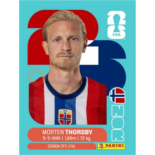 Stickers del Mundial 2026 Noruega 🇳🇴 sticker 11