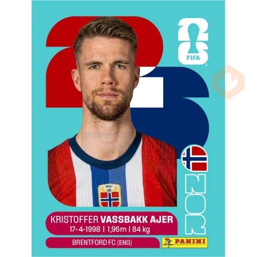 Stickers del Mundial 2026 Noruega 🇳🇴 sticker 16