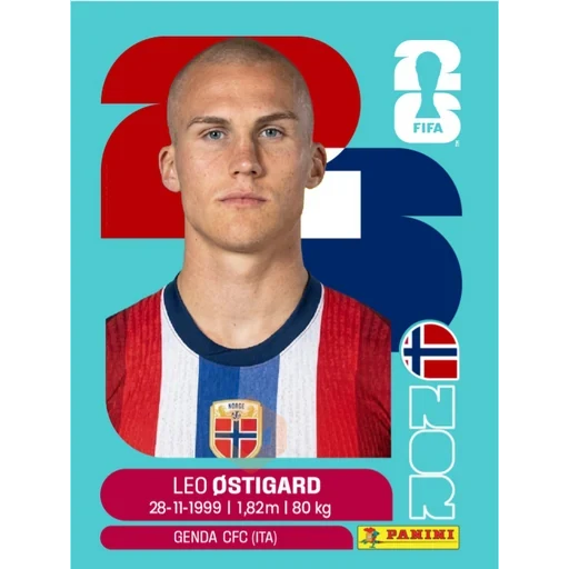 Stickers del Mundial 2026 Noruega 🇳🇴 sticker 17