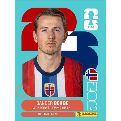Stickers del Mundial 2026 Noruega 🇳🇴 sticker 13