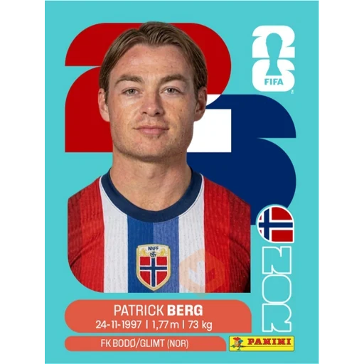 Stickers del Mundial 2026 Noruega 🇳🇴 sticker 12