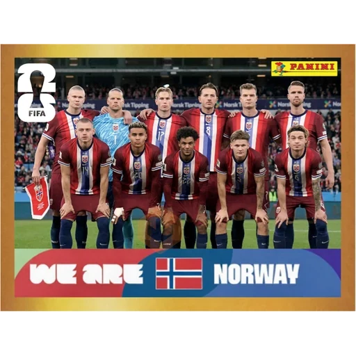 Stickers del Mundial 2026 Noruega 🇳🇴 sticker 21