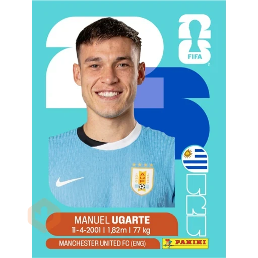 Stickers del Mundial 2026 Uruguay 🇺🇾 sticker 12