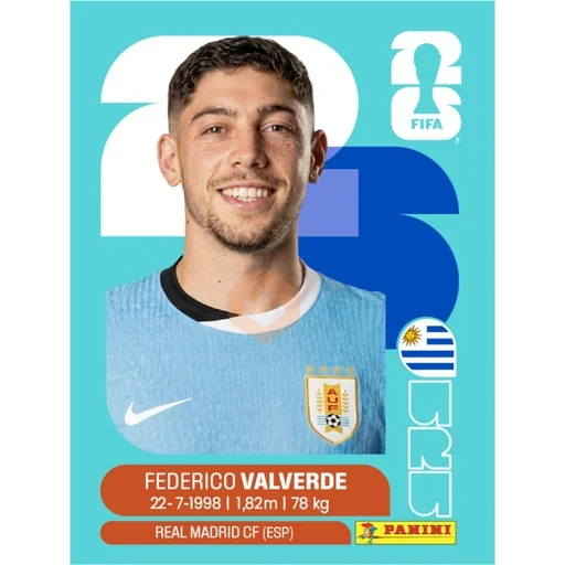 Stickers del Mundial 2026 Uruguay 🇺🇾 sticker 13