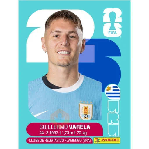 Stickers del Mundial 2026 Uruguay 🇺🇾 sticker 17