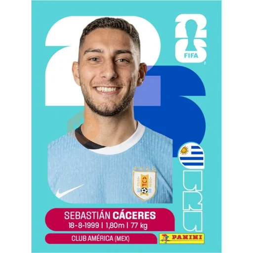 Stickers del Mundial 2026 Uruguay 🇺🇾 sticker 14