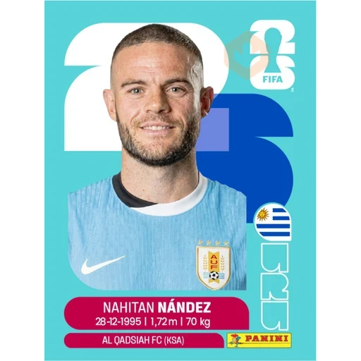 Stickers del Mundial 2026 Uruguay 🇺🇾 sticker 16