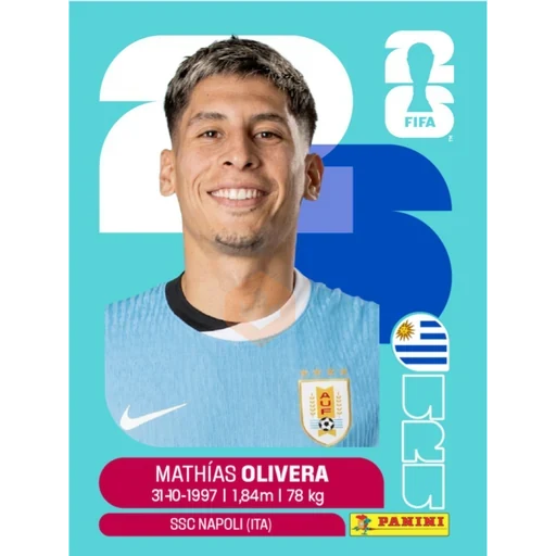 Stickers del Mundial 2026 Uruguay 🇺🇾 sticker 18