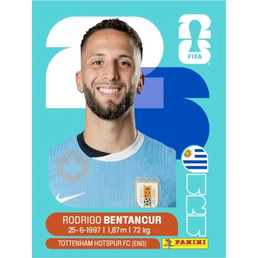 Stickers del Mundial 2026 Uruguay 🇺🇾 sticker 11