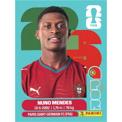 Stickers del Mundial 2026 Portugal 🇵🇹 sticker 13