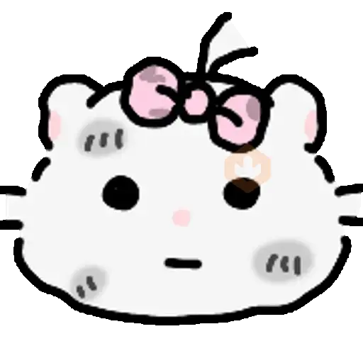Hámster emojis 🐹🩷 XDXD sticker 11