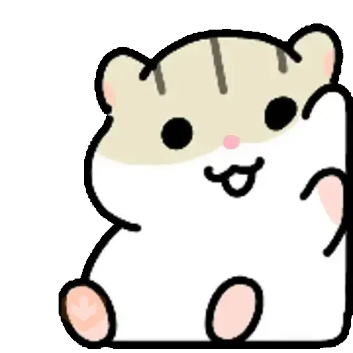 Hámster emojis 🐹🩷 XDXD sticker 12