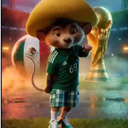 México festejo mundial 26 sticker 15