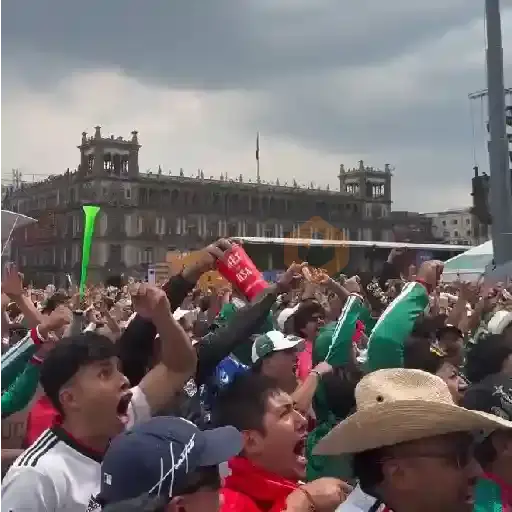 México festejo mundial 26 sticker 14