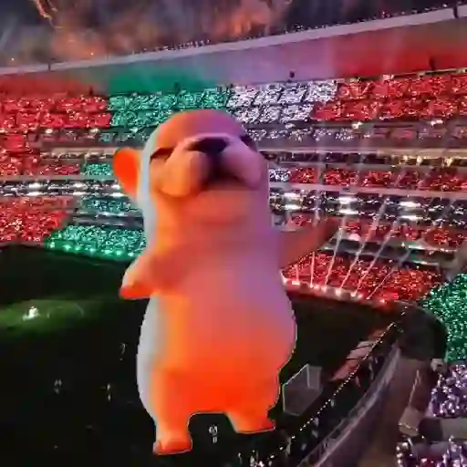 México festejo mundial 26 sticker 12