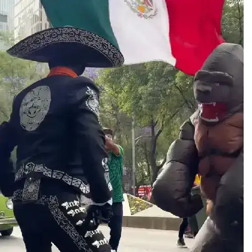 México festejo mundial 26 sticker 11
