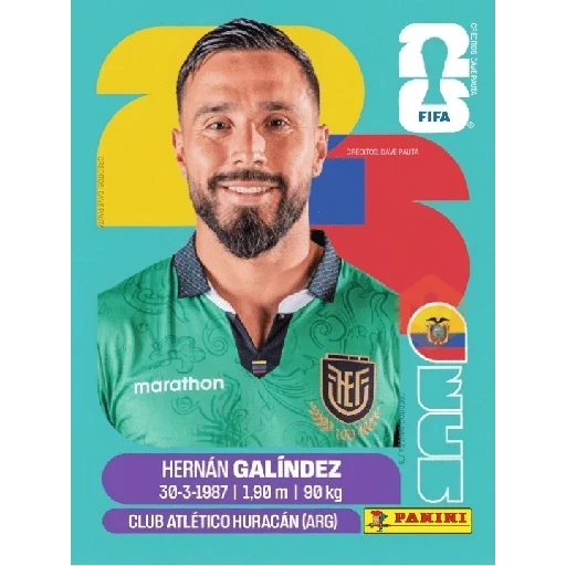 Ecuador Fútbol ⚽️Estampas sticker 17