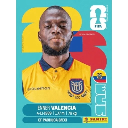 Ecuador Fútbol ⚽️Estampas sticker 18
