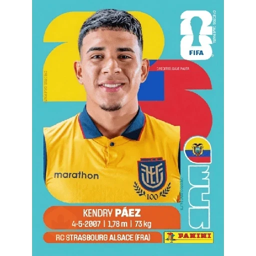 Ecuador Fútbol ⚽️Estampas sticker 12