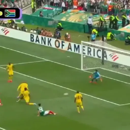 México vs Sudáfrica Mundial 26 sticker 13