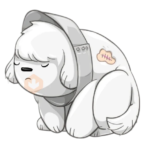 cute dog sticker 22