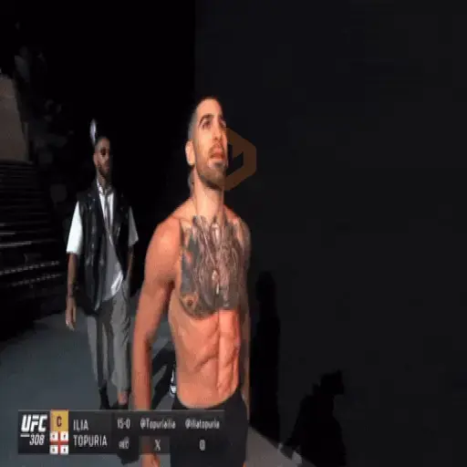 Ilia Topuria UFC sticker 13
