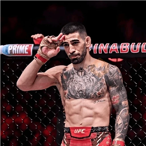 ilia topuria UFC sticker 11