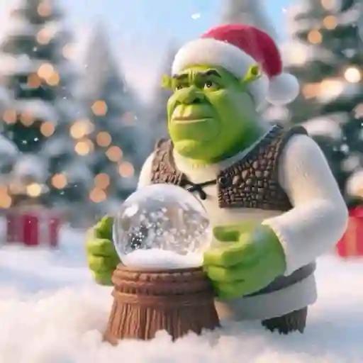 NAVIDAD SHREK RANDOM💚🎄✨ sticker 18