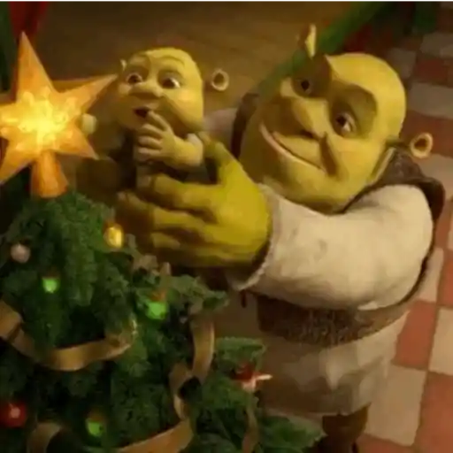 NAVIDAD SHREK RANDOM💚🎄✨ sticker 20