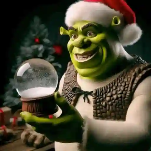 NAVIDAD SHREK RANDOM💚🎄✨ sticker 17