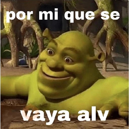 Shrek sin filtros 💥✅️ sticker 12