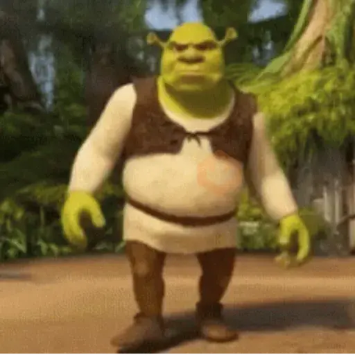 Shrek reativo sticker 14