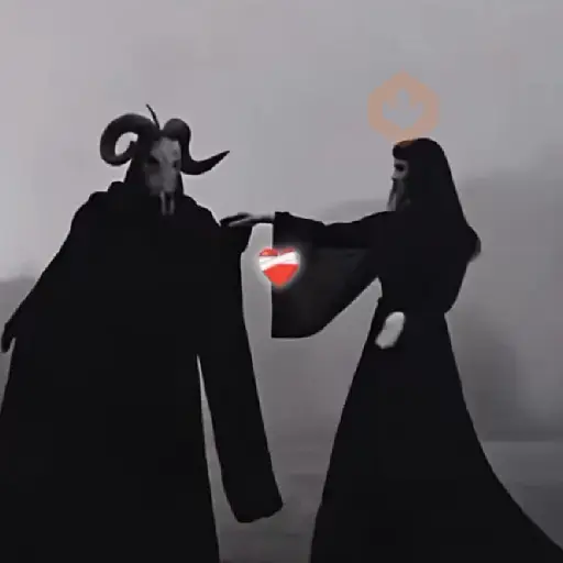 TIKTOK📲 Angel y demonio bailan sticker 15