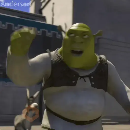 Shrek Reações sticker 12