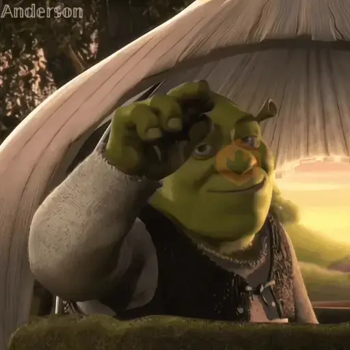Shrek Reações sticker 11