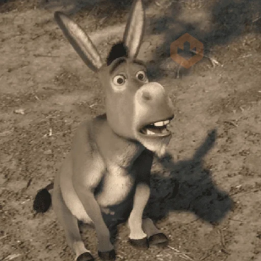 BURRO SHREK sticker 15