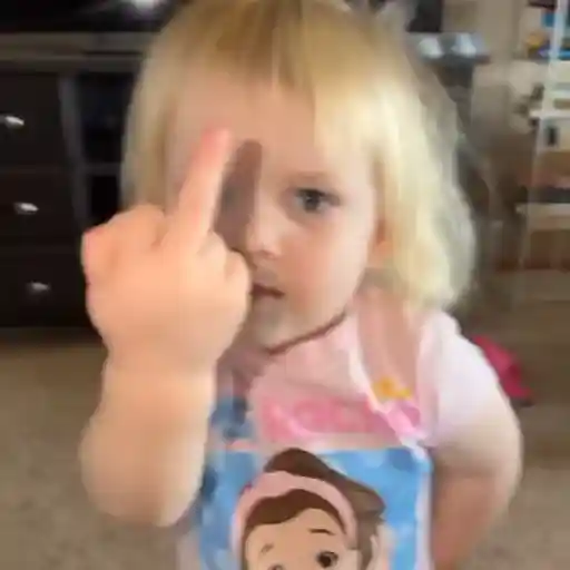 Niños groseros 🖕🏻Dedo🔥 sticker 15