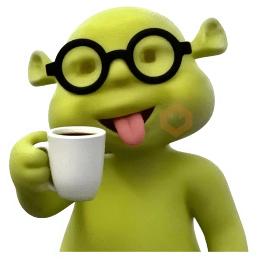 🍼STICKERS BABY SHREK💚 sticker 11