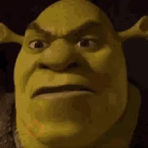 SHREK 🟢 MEMES sticker 12