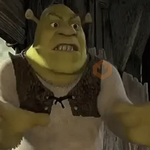 SHREK 🟢 MEMES sticker 11