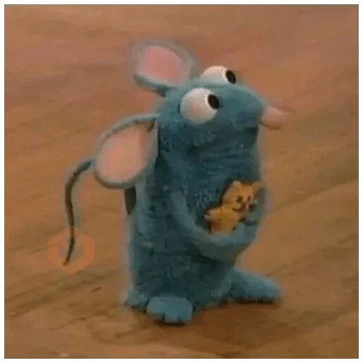 Tutter 🐁 rata azul 💙 tater sticker 19
