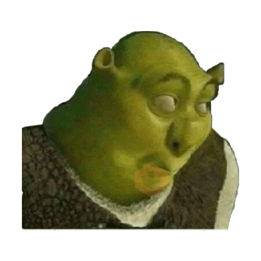 shrek shitpost sticker 25