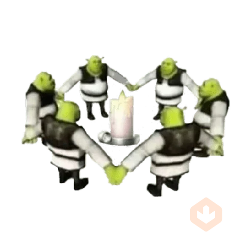 shrek shitpost sticker 21