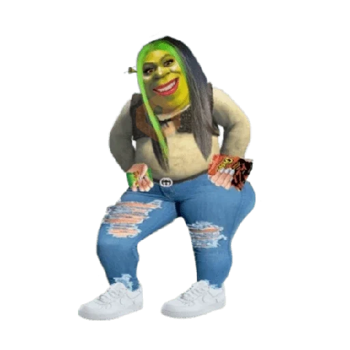 shrek shitpost sticker 18