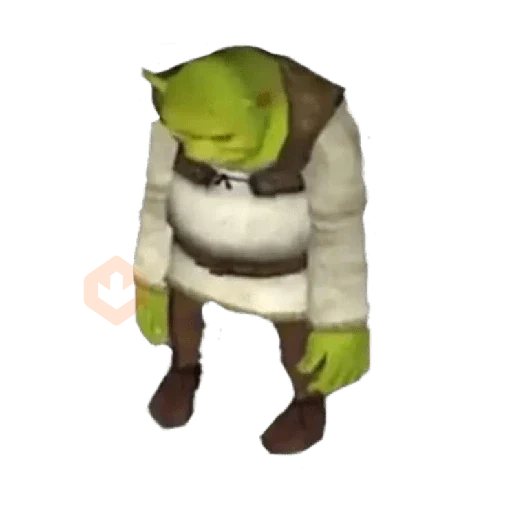 shrek shitpost sticker 22