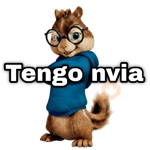 Alvin y las ardillas 🐿️meme sticker 29