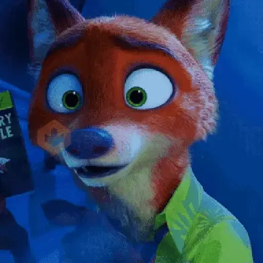 🦊👮🏻‍♂️NICK WILDE~Zootopia👮🏻‍♂️🦊 sticker 20
