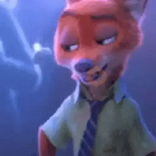 🦊👮🏻‍♂️NICK WILDE~Zootopia👮🏻‍♂️🦊 sticker 14