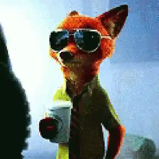 🦊👮🏻‍♂️NICK WILDE~Zootopia👮🏻‍♂️🦊 sticker 30